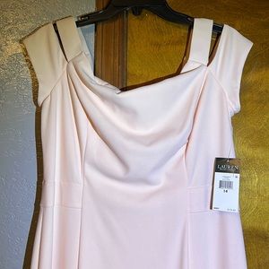Ralph Lauren Formal Belle Rose Dress